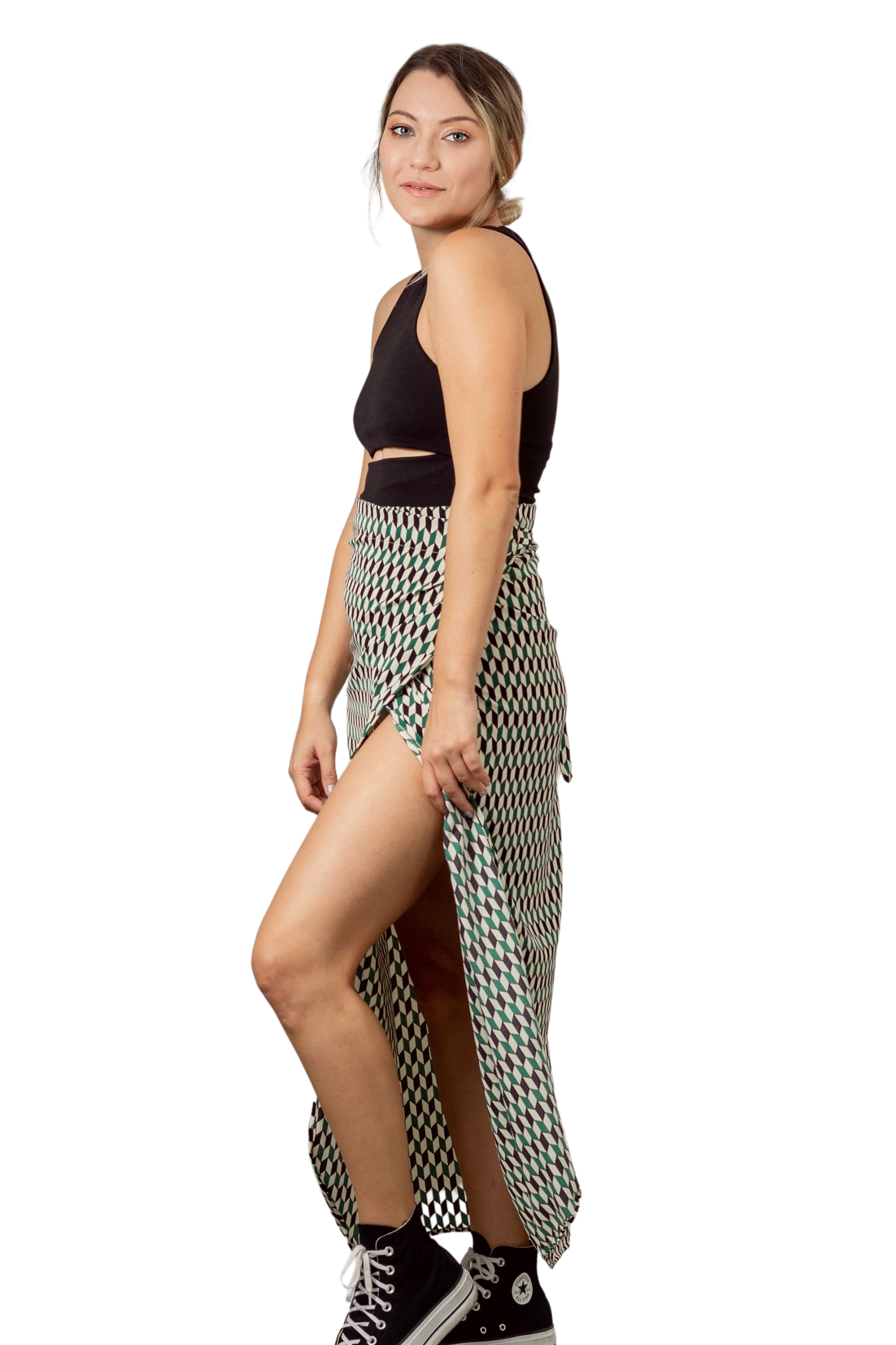 ANGELICA WRAP-UP SKIRT
